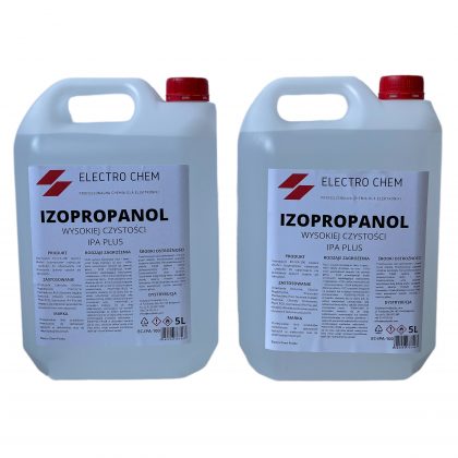 izopropanol wysokiej czystości, alkohol izopropylowy 100%, IPA PLUS